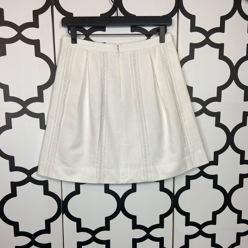 J. Crew White Skirt